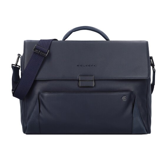 Piquadro Briefcase Genuine Leather 42 cm Laptop compartment