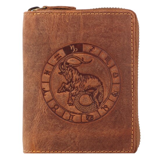 Greenburry Vintage zodiac wallet leather 10 cm