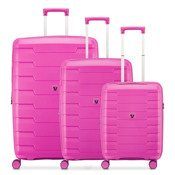 Roncato Skyline 2.0 4 wheels Suitcase set 3-piece with expansion pleat