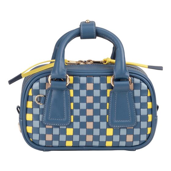 DuDu Woven Handbag Genuine Leather 20.5 cm