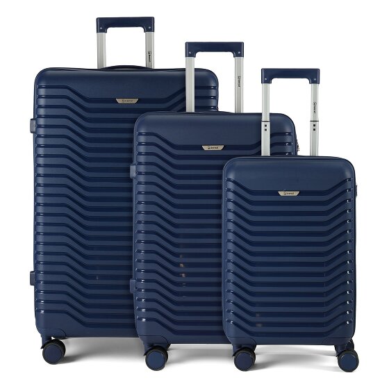 Benzi 5820 4 wheels Suitcase set 3-piece