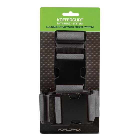 Worldpack Suitcase strap with cross system 190 cm