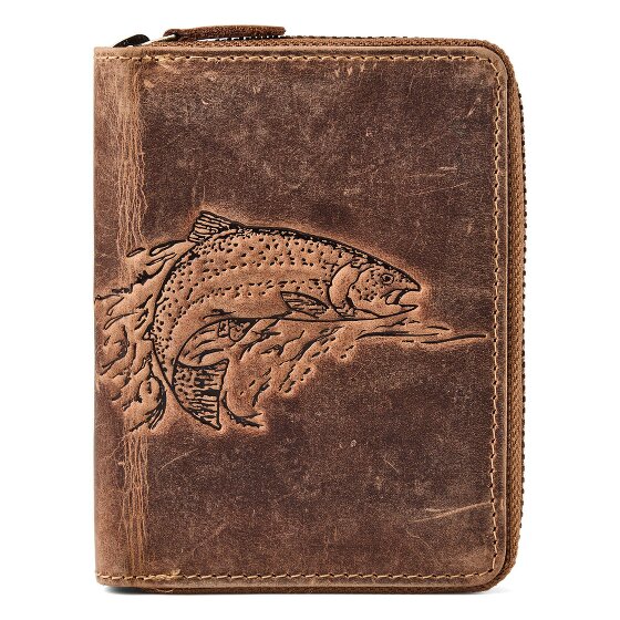 Greenburry Huntsman Wallet RFID protection Leather 10 cm