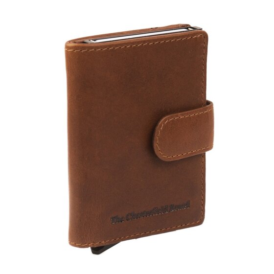 The Chesterfield Brand Loughton Credit card case RFID protection Leather 7 cm