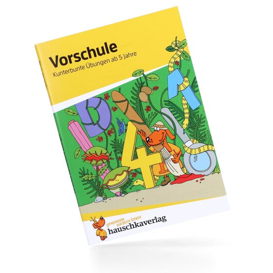 Hauschka Verlag Book exercises for preschool 15 cm