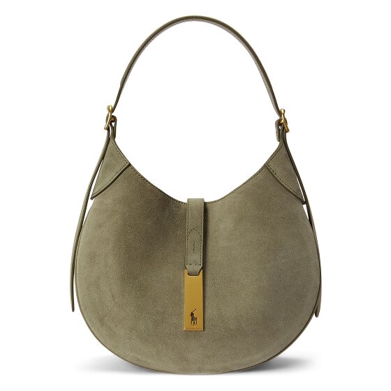 POLO RALPH LAUREN Polo ID Shoulder Bag Genuine Leather 25 cm