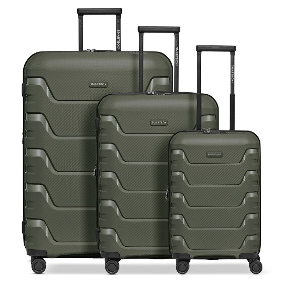 Smartbox Edition 01 4 wheels Suitcase set 3-piece with expansion pleat