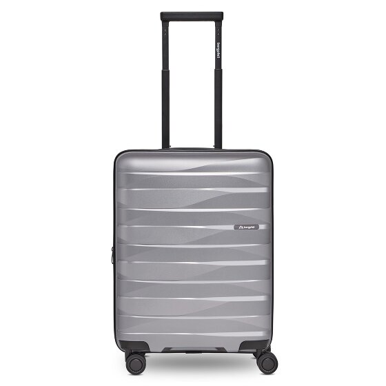 Bergpfeil Travel 4-wheeled cabin trolley S 55 cm with expansion pleat