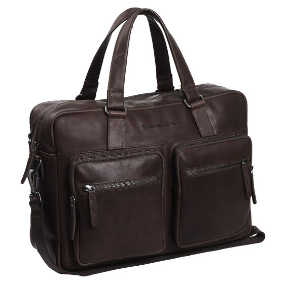 The Chesterfield Brand Wax Pull Up Briefcase Leather 43 cm Laptop compartment