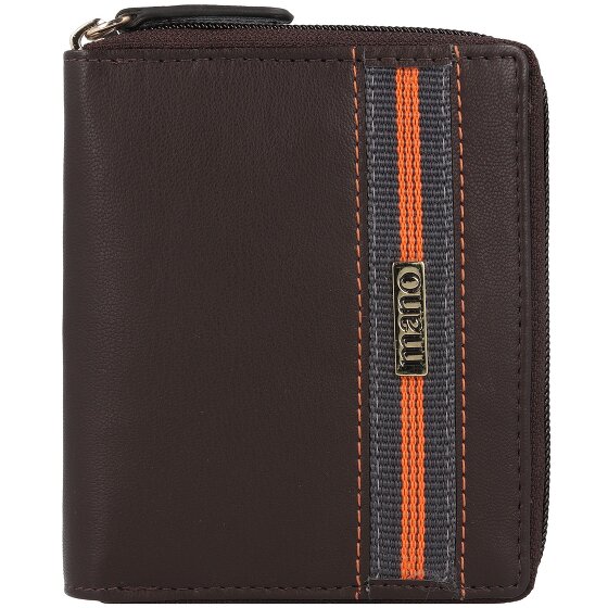 mano Don Leonardo wallet RFID leather 10 cm