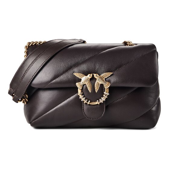 PINKO Love Classic Shoulder Bag Genuine Leather 27 cm
