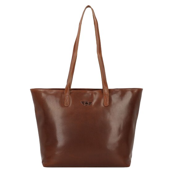 Greenburry Vintage Shopper Bag XXL Leather 47 cm Laptop compartment