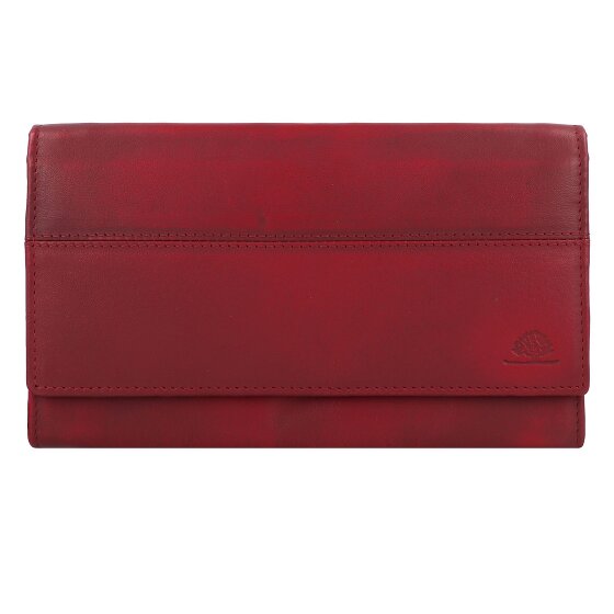 Greenburry Destressed Wallet RFID protection Leather 18.5 cm