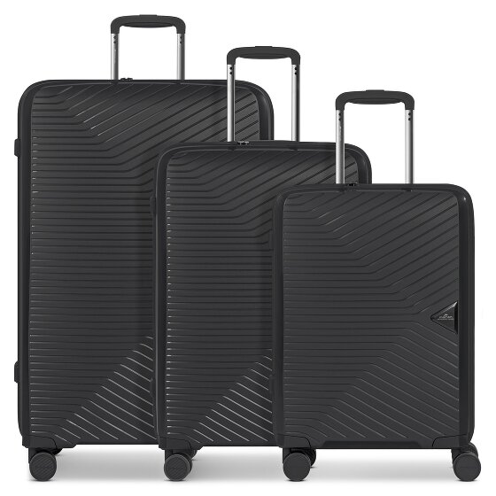 March15 Trading Gotthard Edition 4 wheels Suitcase set 3-piece