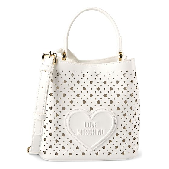 Love Moschino Basket Laminated Shoulder Bag 22 cm