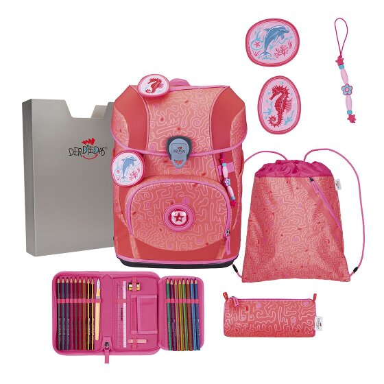 DerDieDas ErgoFlex Tiny School bag set 8-piece