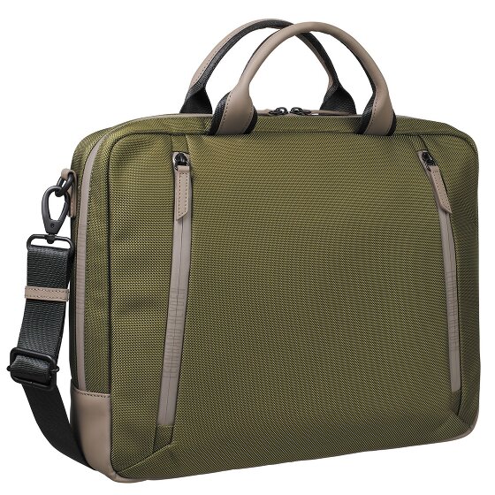 Leonhard Heyden Helsinki briefcase 38 cm laptop compartment