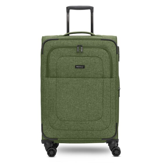 Redolz Essentials 12 MEDIUM 4-wheel Trolley, 67 cm, expandable Gusset