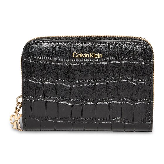 Calvin Klein CK Croc Wallet Genuine Leather 13 cm