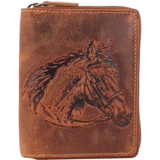 Greenburry Vintage zodiac wallet leather 10 cm