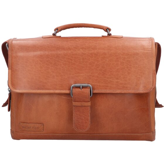 Plevier Quartz briefcase leather 41 cm laptop compartment