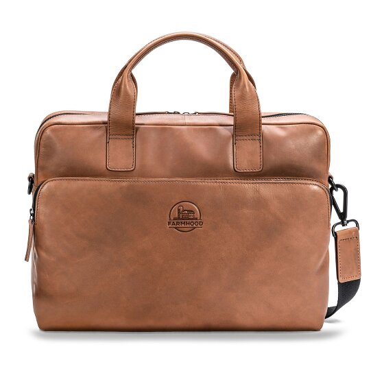 Farmhood Nashville Briefcase Leather 39 cm Laptop compartment
