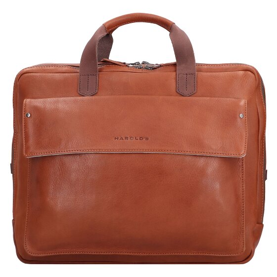 Harold's Ivy Lane briefcase leather 40 cm laptop compartment