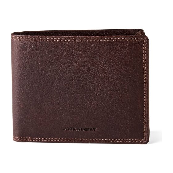 Jack Kinsky Porto 101 Wallet RFID protection Genuine Leather 12.5 cm