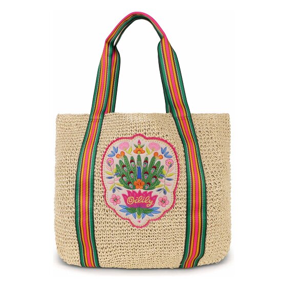 Oilily Straw Shopper Bag 49 cm
