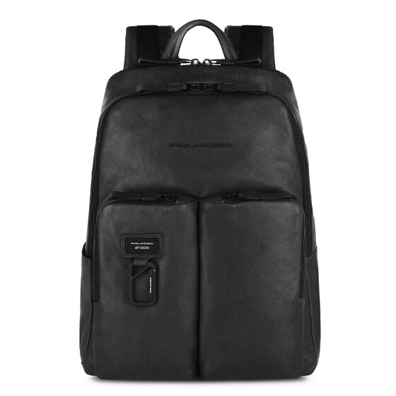 Piquadro Harper backpack RFID leather 40 cm laptop compartment