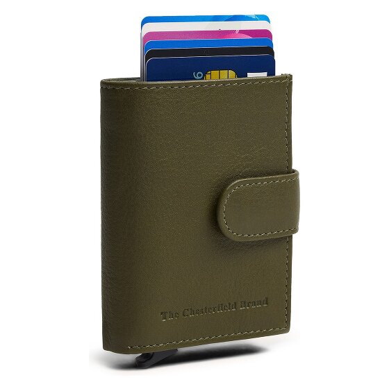The Chesterfield Brand Hollis Wallet RFID protection Genuine Leather 10 cm