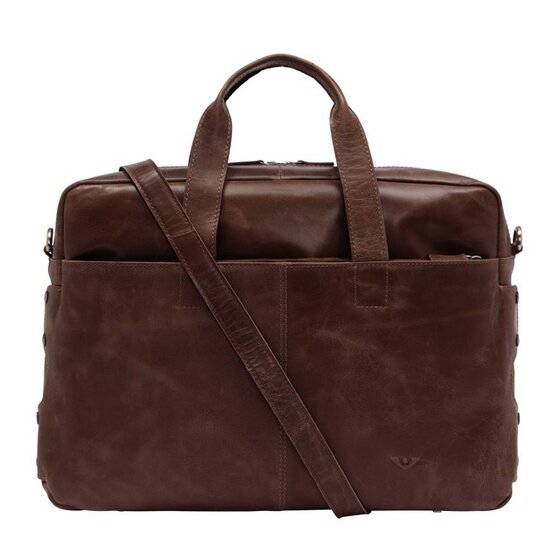 Voi City Cowboy Briefcase Leather 41 cm Laptop compartment