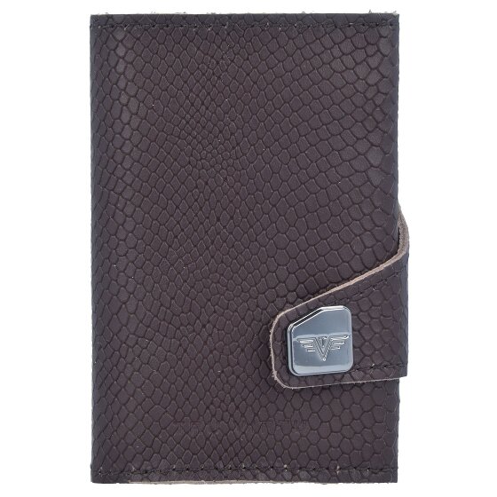 Tru Virtu Click & Slide credit card case wallet RFID leather 6.5 cm