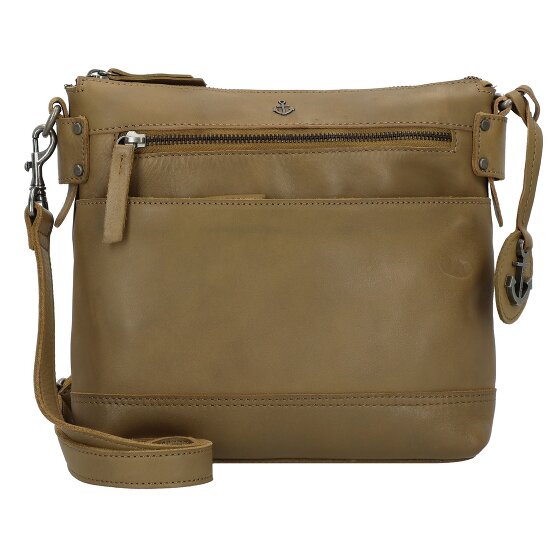 Harbour 2nd Soft Weaving Shoulder bag Leather 25 cm