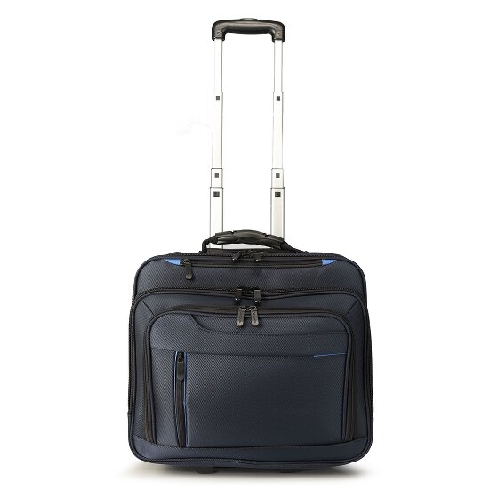 Dermata 2 wheels Wheeled briefcase 38 cm Laptop compartment