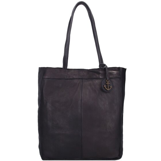Harbour 2nd Anchor Love Elbe 1 Shopper Bag Genuine Leather 29 cm