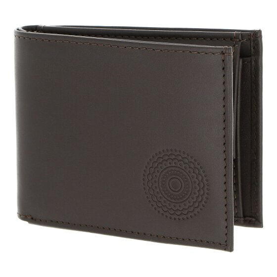 oxmox Leather Wallet RFID protection Genuine Leather 11 cm