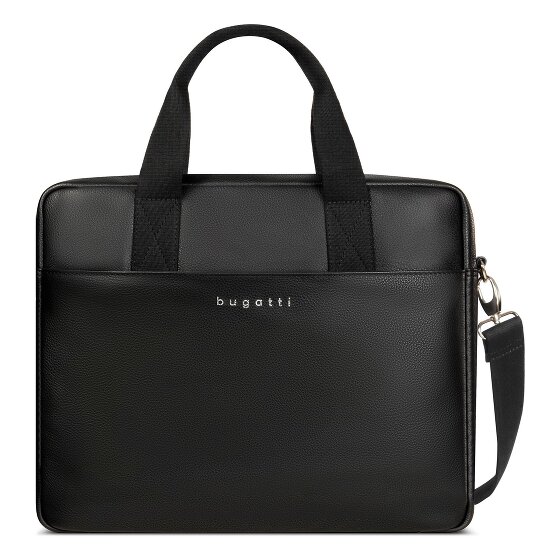 Bugatti Valencia Briefcase Genuine Leather 37 cm Laptop compartment