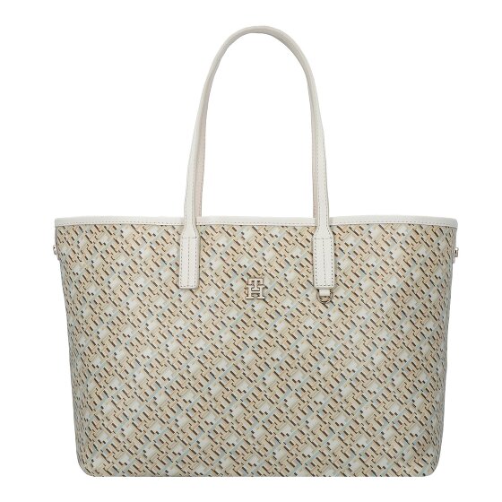 Tommy Hilfiger TH Monoplay Leather Shopper Bag 36 cm
