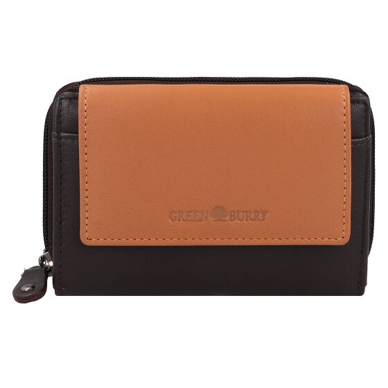 Greenburry Nappa Wallet RFID protection Leather 14 cm