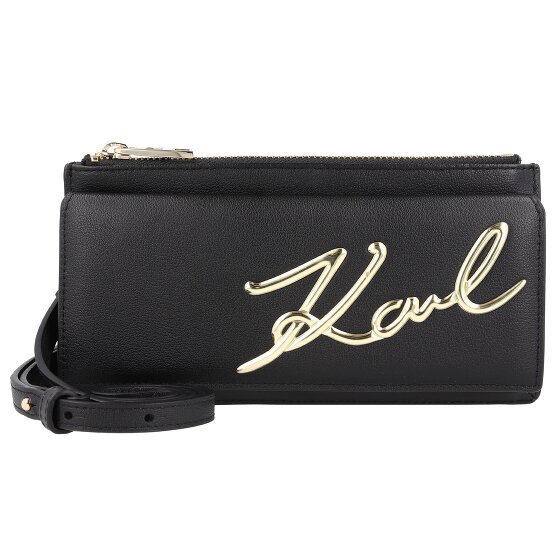 Karl Lagerfeld Signature 2.0 Clutch bag Leather 20 cm