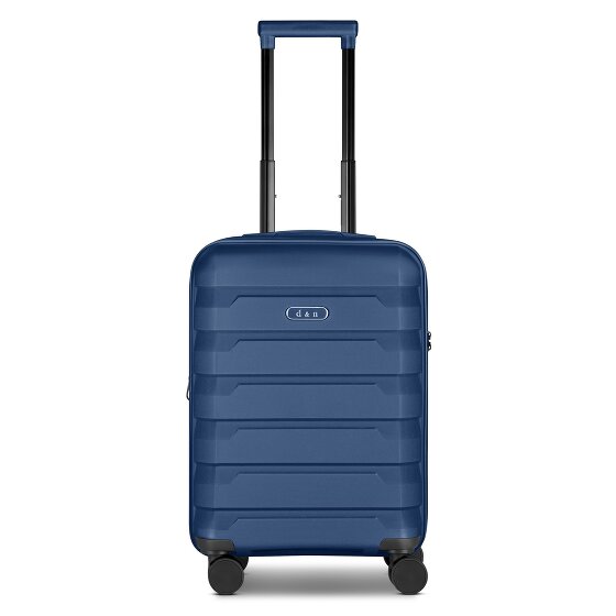 d&n South Dakota 4 wheels Cabin trolley S 56 cm with expansion pleat