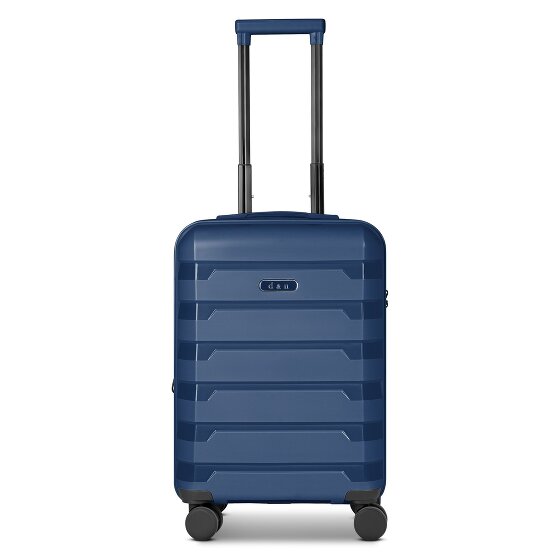 d&n South Dakota 4 wheels Cabin trolley S 56 cm with expansion pleat