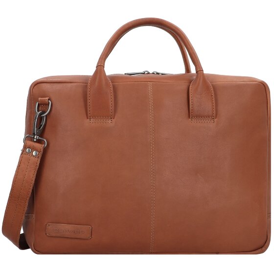 Plevier Gherkin Gherkin Briefcase Leather 40 cm Laptop compartment