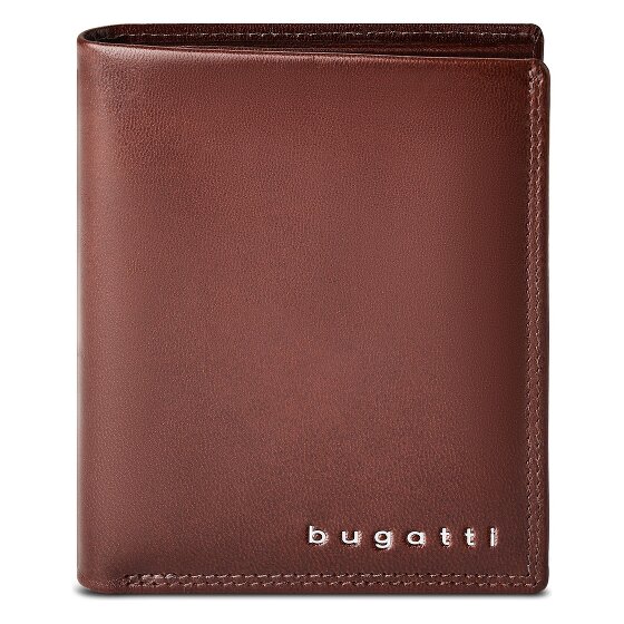 Bugatti Valencia Wallet RFID protection Genuine Leather 12 cm