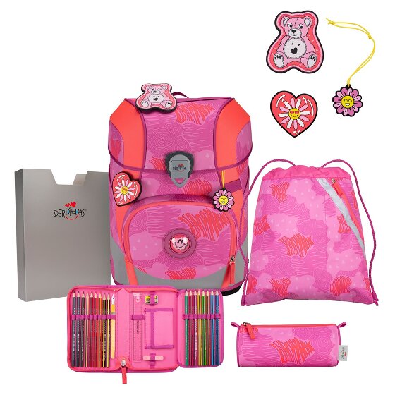 DerDieDas ErgoFlex Tiny School bag set 6-piece