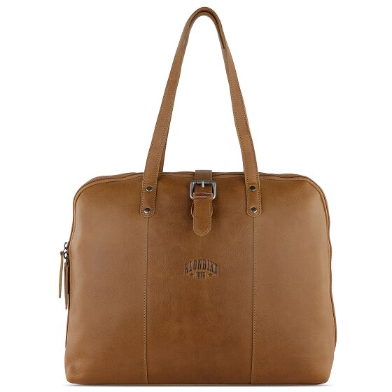 Klondike 1896 Gold Charles Briefcase Leather 37 cm Laptop compartment