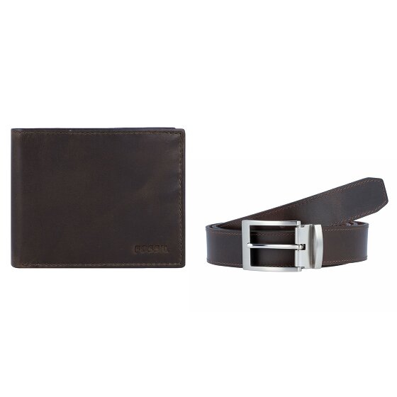 Fossil Wallet gift box leather 2pcs.