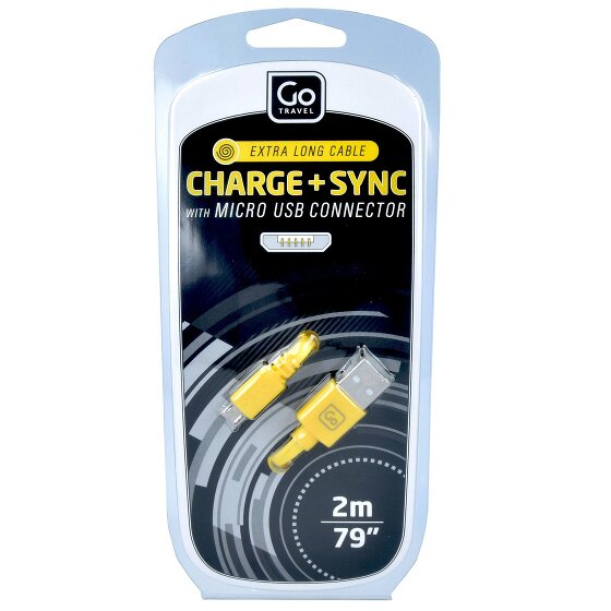 Go Travel Micro USB charge and sync cable 200 cm