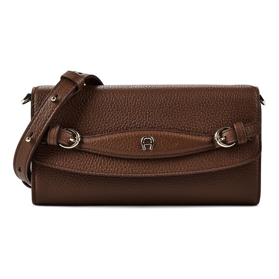 Aigner Clutch purse Genuine Leather 20.5 cm